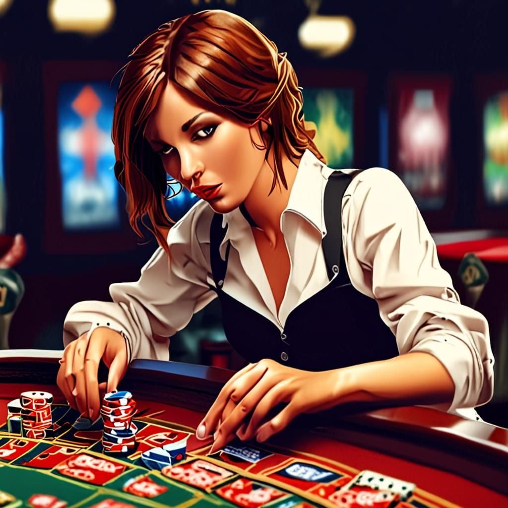 Meja blackjack langsung di Jurassic Kingdom